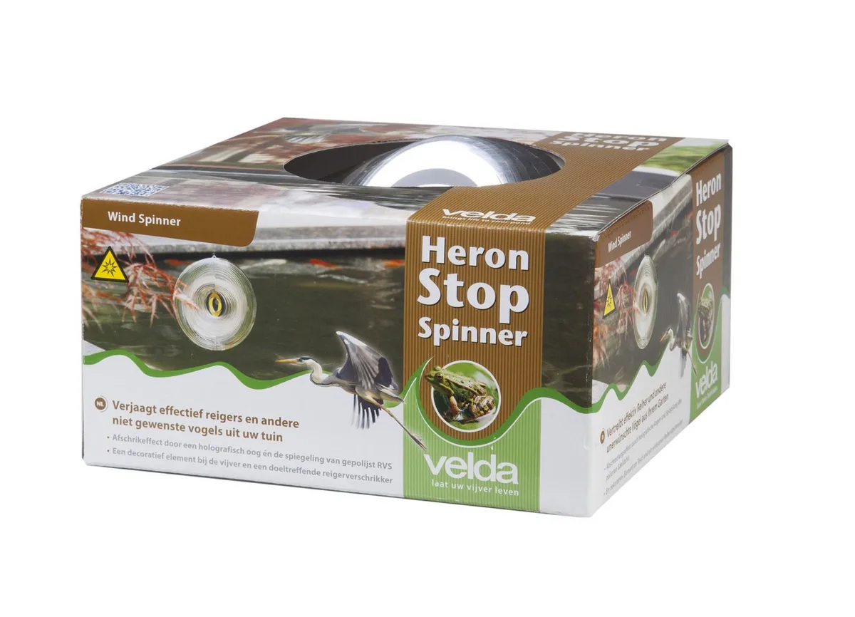 Heron Stop Spinner - draaiende hanger om reigers en duiven te verjagen van Velda – productfoto