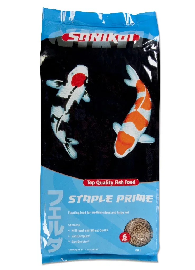 Koi visvoer Sanikoi Staple Prime 6 mm 20 liter Velda von Velda – Produktfoto