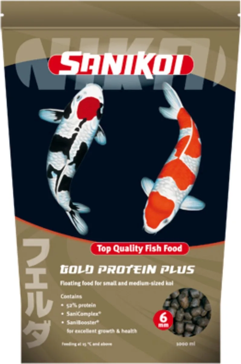 SaniKoi Gold Protein Plus 6 mm 3 l fra Velda – produktbillede