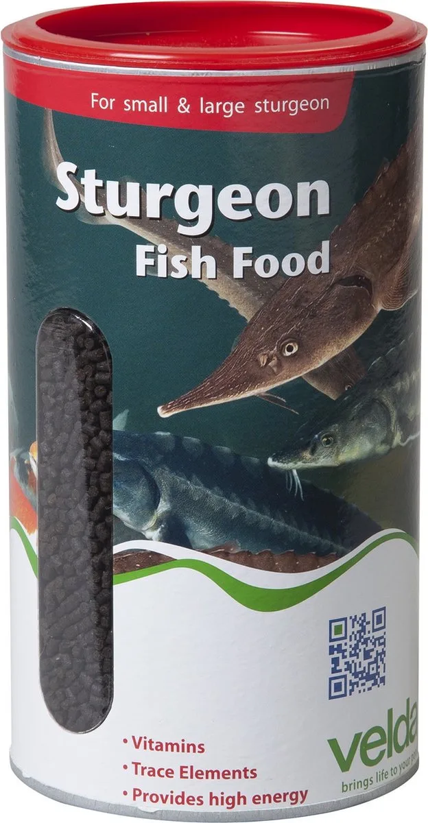 Sturgeon Fish Food - 2500 ml - Visvoer - Speciaal Zinkend Voer - Steurvoer
