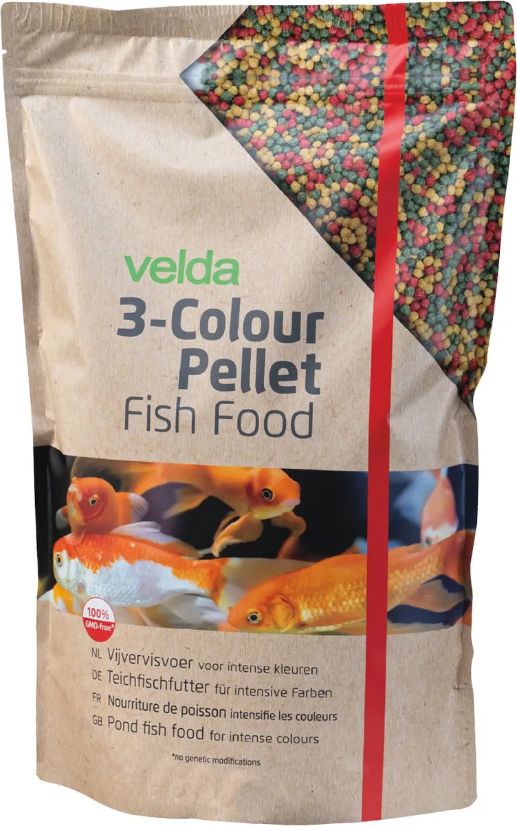 Velda 3-Colour Pellet Food 3000 ml från Velda – produktbild