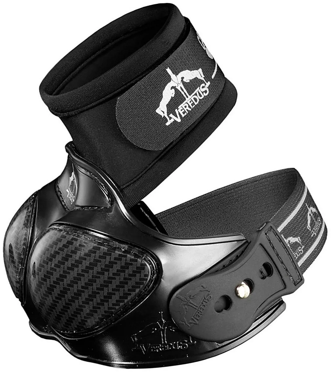 Carbon Shield Overreach Boots - Zwart - Large de Veredus – photo produit