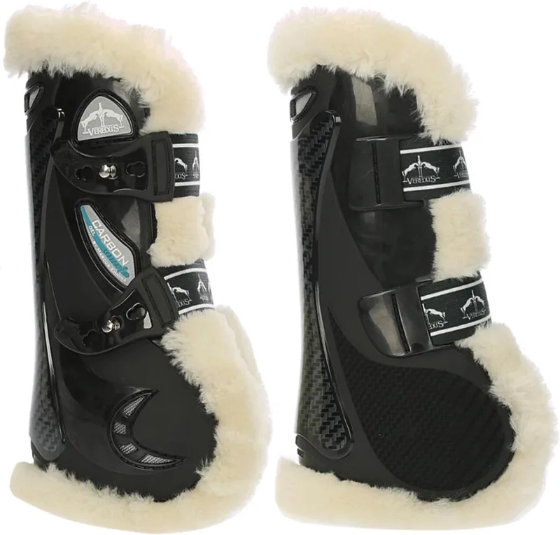 Peesbeschermers Carbon Gel Vento Save the Sheep-Black-M by Veredus in Black – product photo
