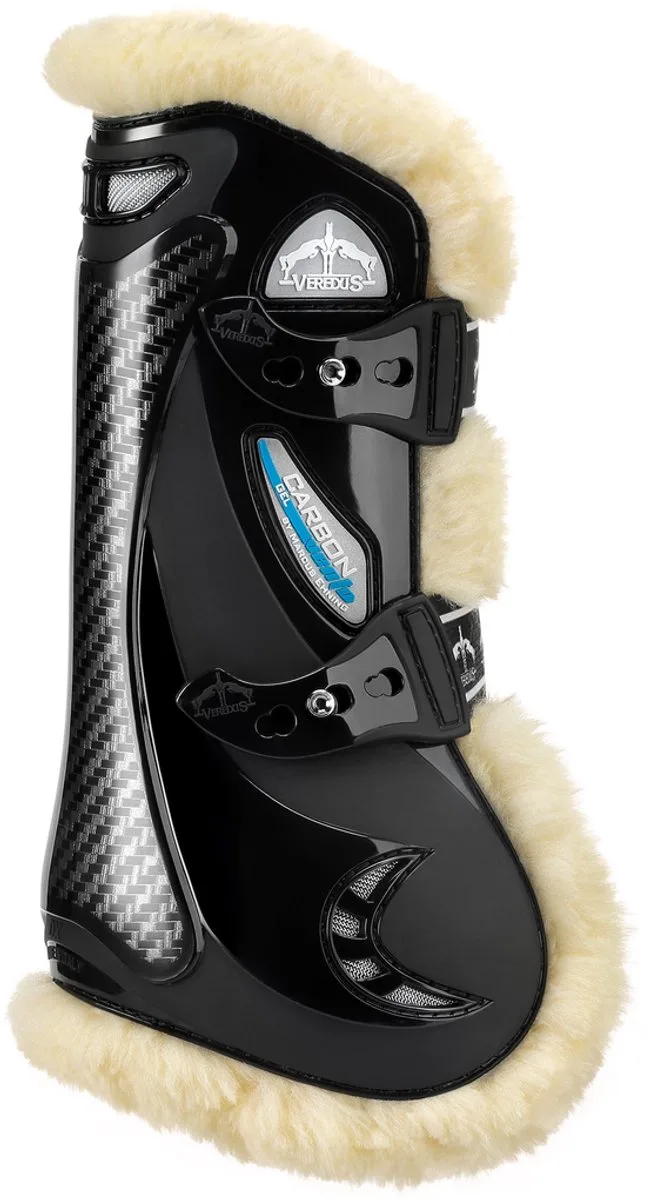 Peesbeschermers STS Carbon Gel Brown - S de Veredus en Marron – photo produit