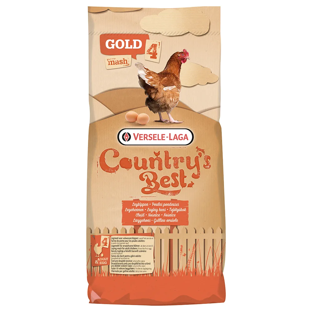 20kg Country's Best GOLD 4 Mash Kippenvoer fra Versele-Laga – produktbillede