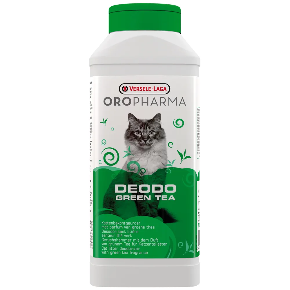 750g Green Tea Deodo geurbindend middel Versele-Laga Kattenbakvulling by Versele-Laga – product photo