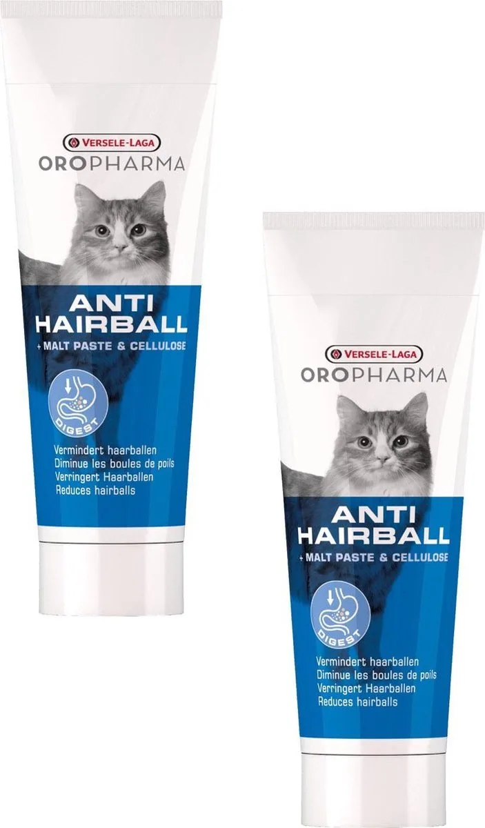 Anti Hairball - Anti Haarbal - 2 x 100 g van Versele-Laga – productfoto