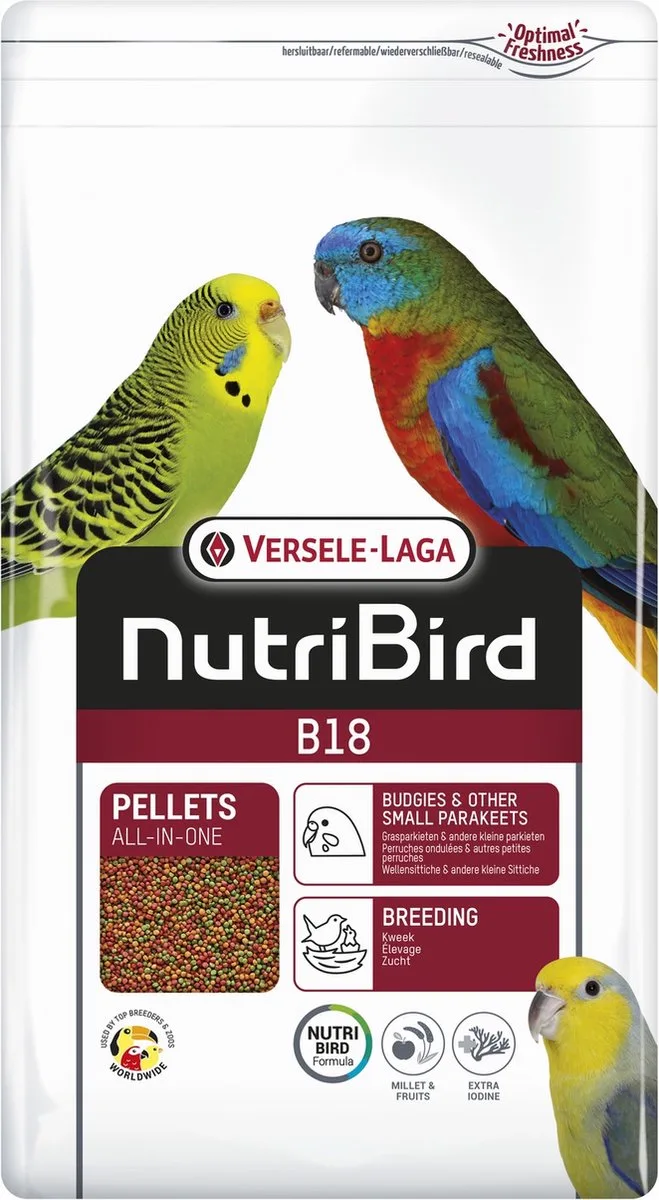 B18 Parkiet Kweekvoer - Vogelvoer - 3 kg by Versele-Laga – product photo