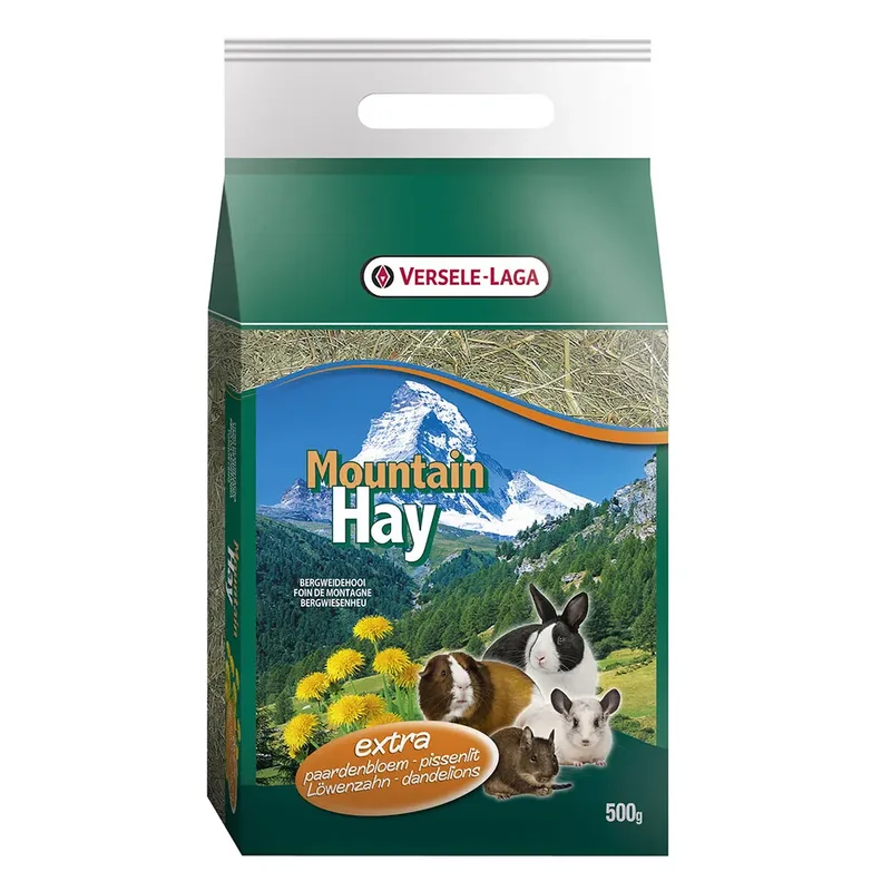 Bergwilde Paardenbloem Hooi 500g by Versele-Laga – product photo