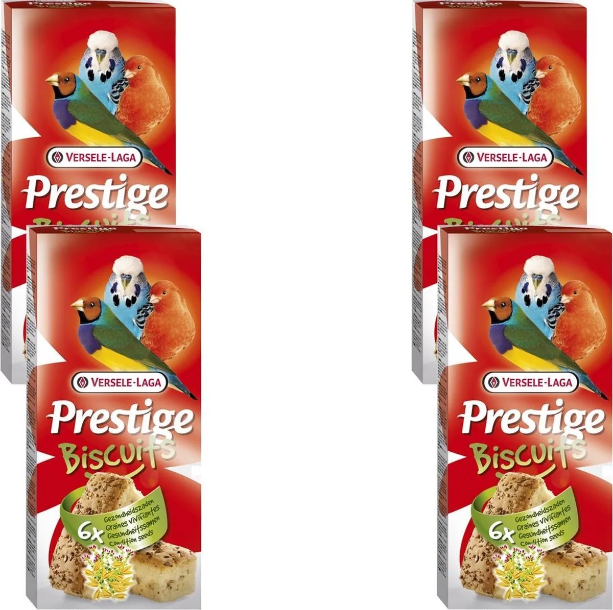 Biscuits - Vogelsnack - 4 x Gezondheid från Versele-Laga – produktbild