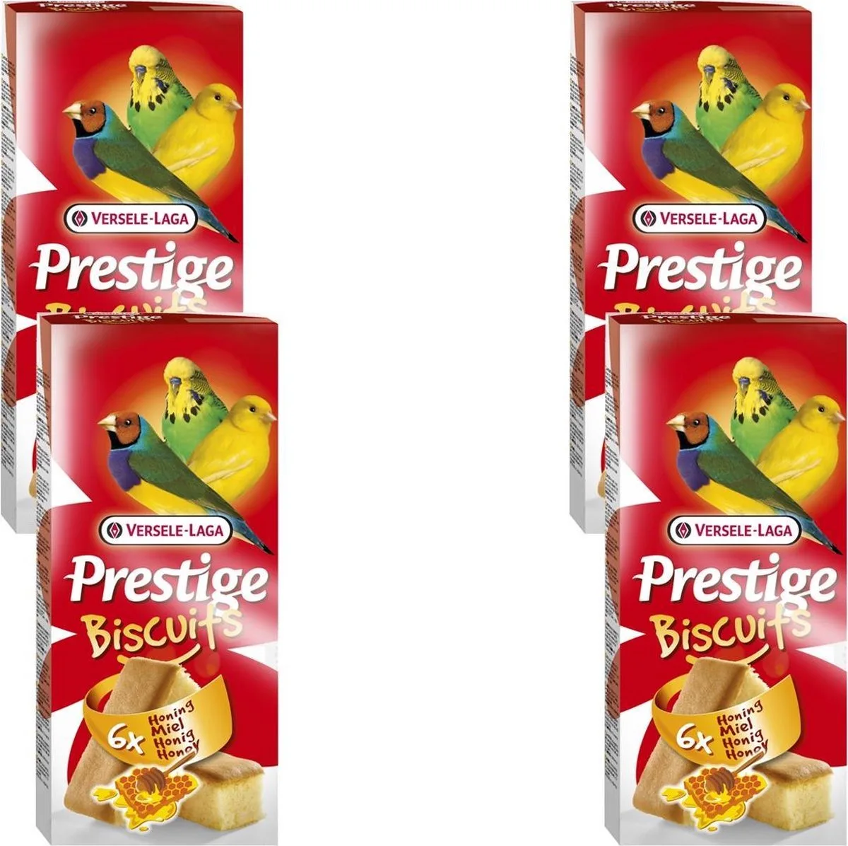 Biscuits - Vogelsnack - 4 x Honing von Versele-Laga – Produktfoto