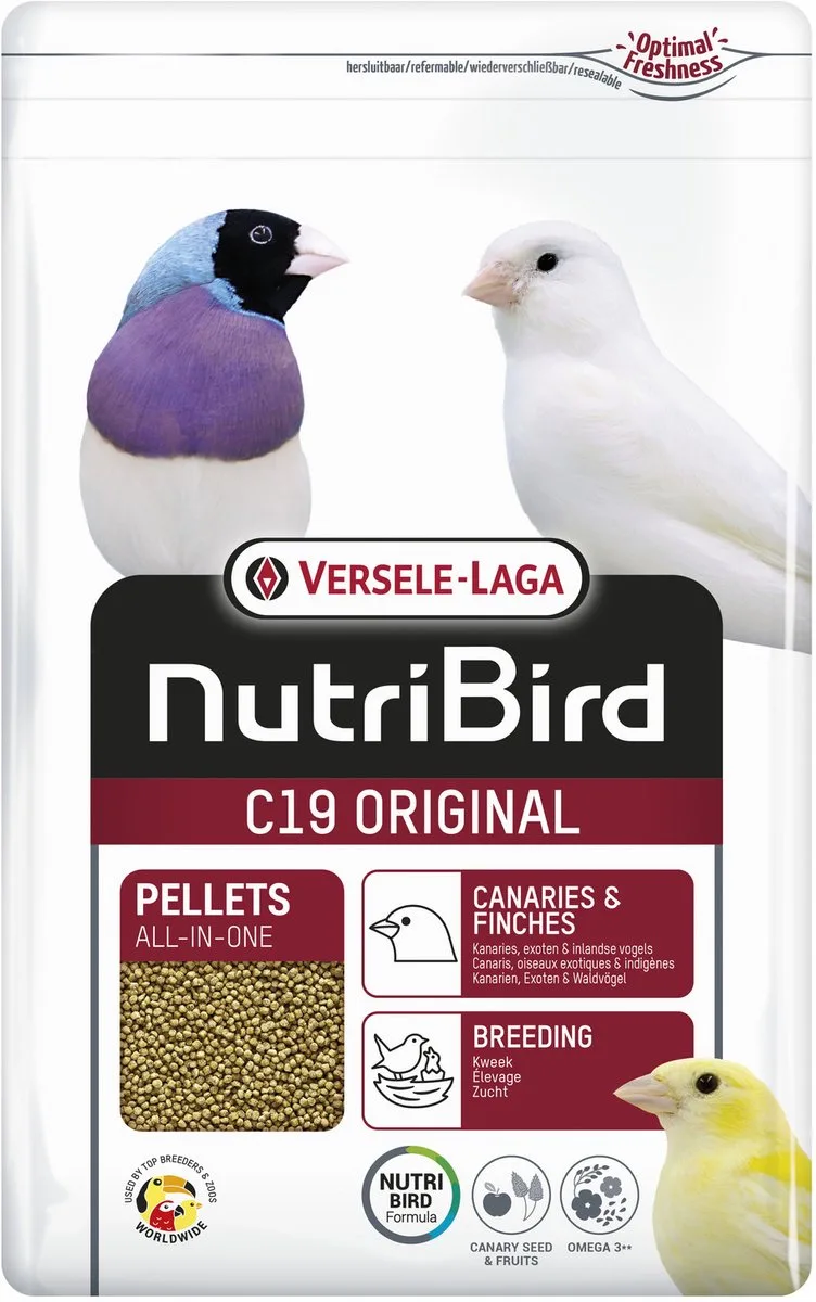 C19 Original Kanarie Kweekvoer - Vogelvoer - 3 kg von Versele-Laga – Produktfoto