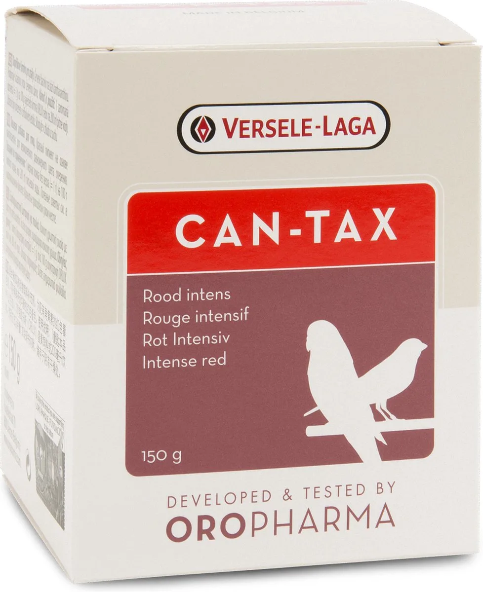 Can-Tax Rode Kleurstof - Vogelsupplement - 150 g van Versele-Laga – productfoto