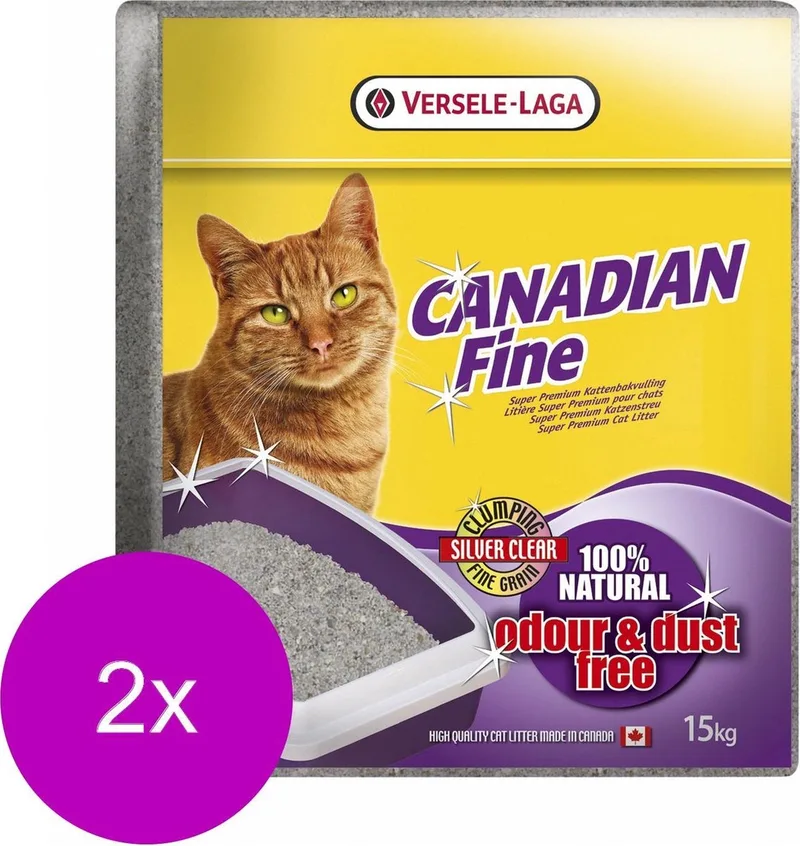 Canadian Fine Super Premium - Kattenbakvulling - 2 x 15 kg by Versele-Laga – product photo