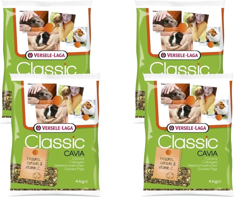 Classic Cavia - Caviavoer - 4 x 4 kg Standaard by Versele-Laga – product photo