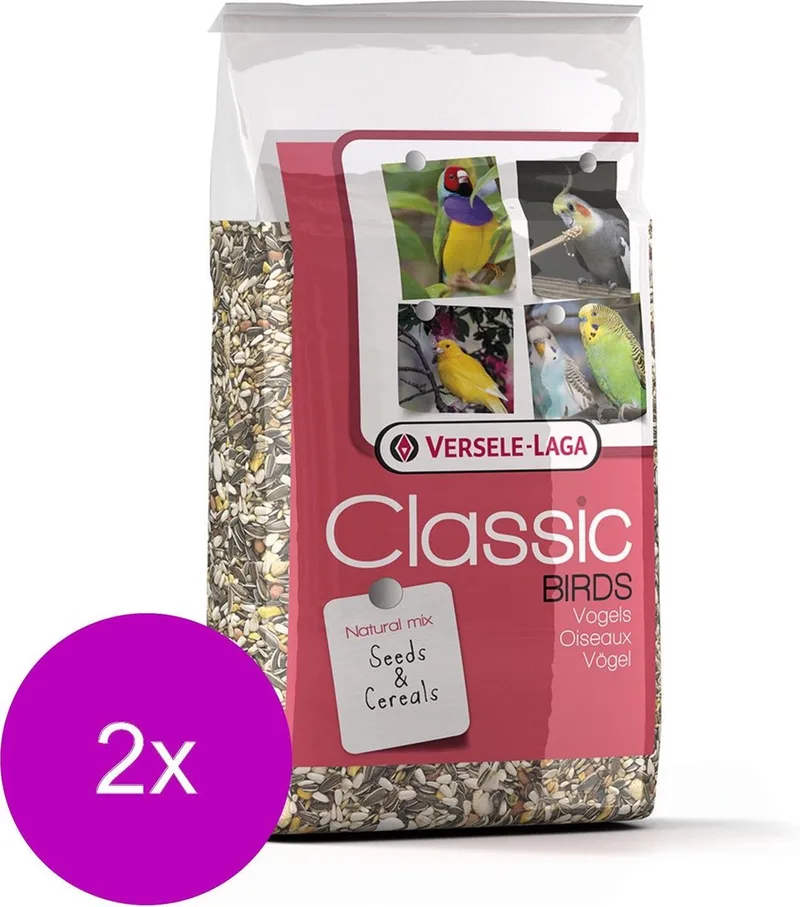 Classic Papegaaien - Vogelvoer - 2 x 12.5 kg de Versele-Laga – photo produit