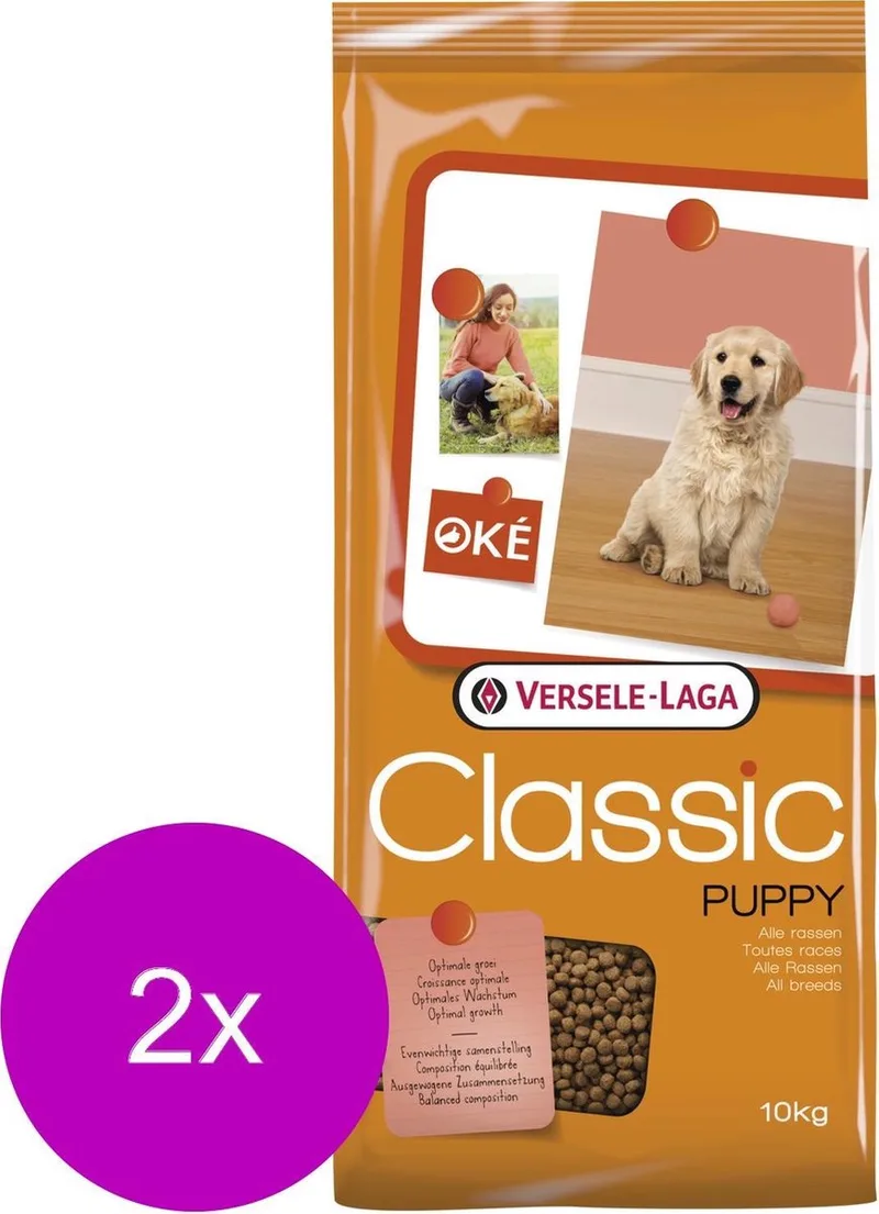 Classic Puppy - Hondenvoer - 2 x 10 kg de Versele-Laga – photo produit