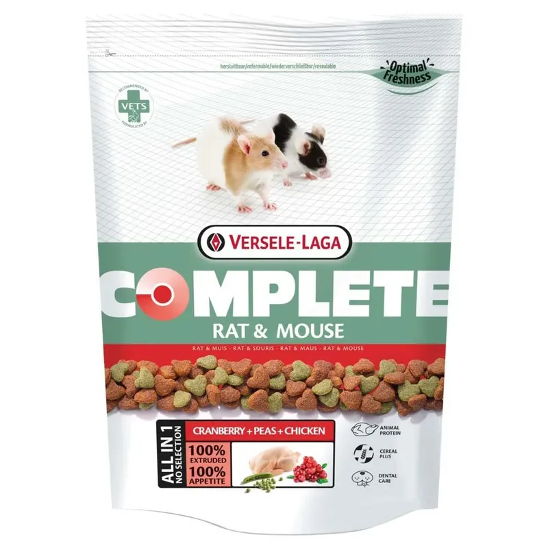 Complete 500g Rattenvoer fra Versele-Laga – produktbillede