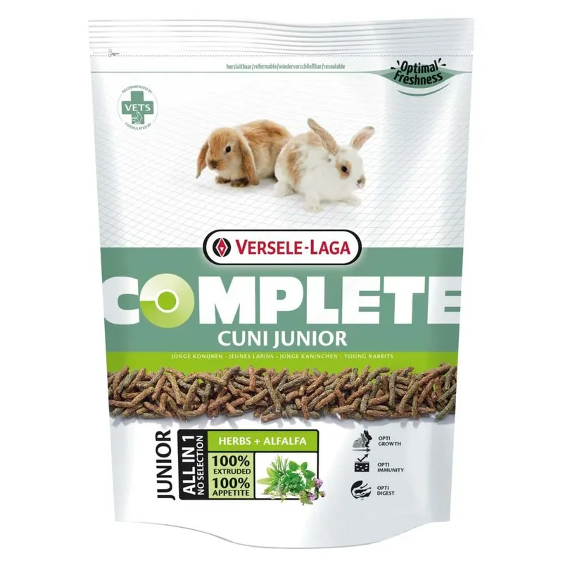 Complete Cuni Junior 1.75kg Konijnenvoer de Versele-Laga – photo produit 2 sur 2