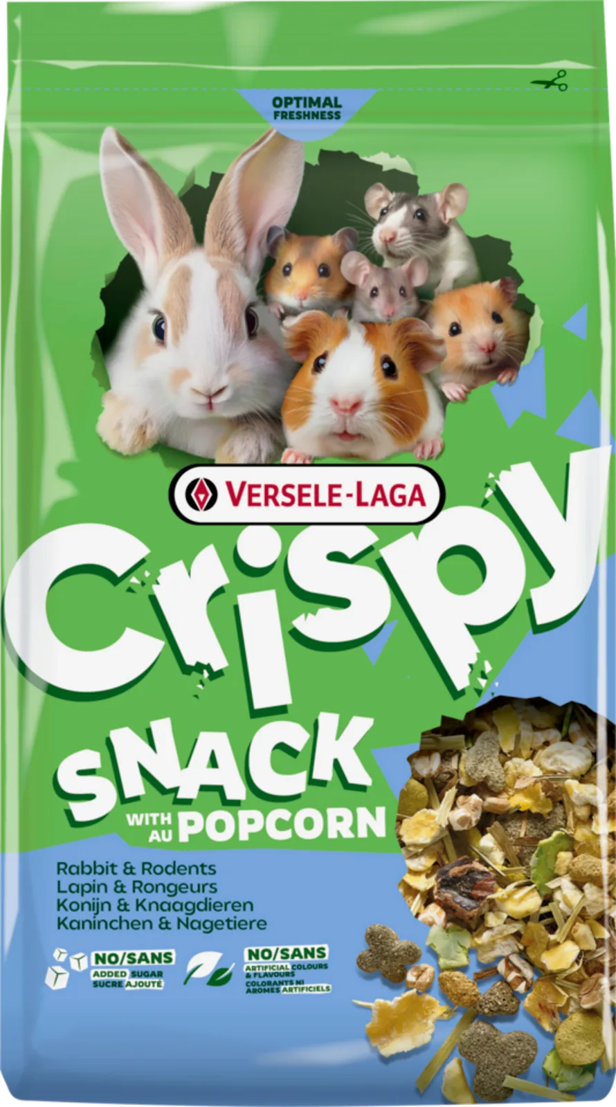 Crispy Snack Popcorn - 1,50 kg från Versele-Laga – produktbild