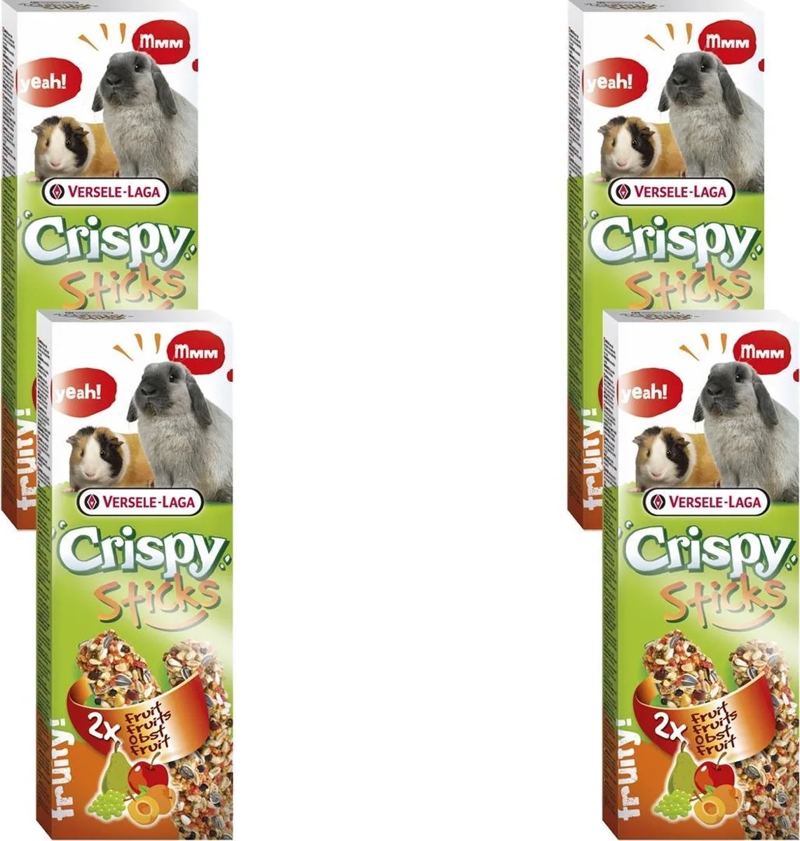 Crispy Sticks Konijn&Cavia - Konijnensnack - 4 x Fruit von Versele-Laga – Produktfoto