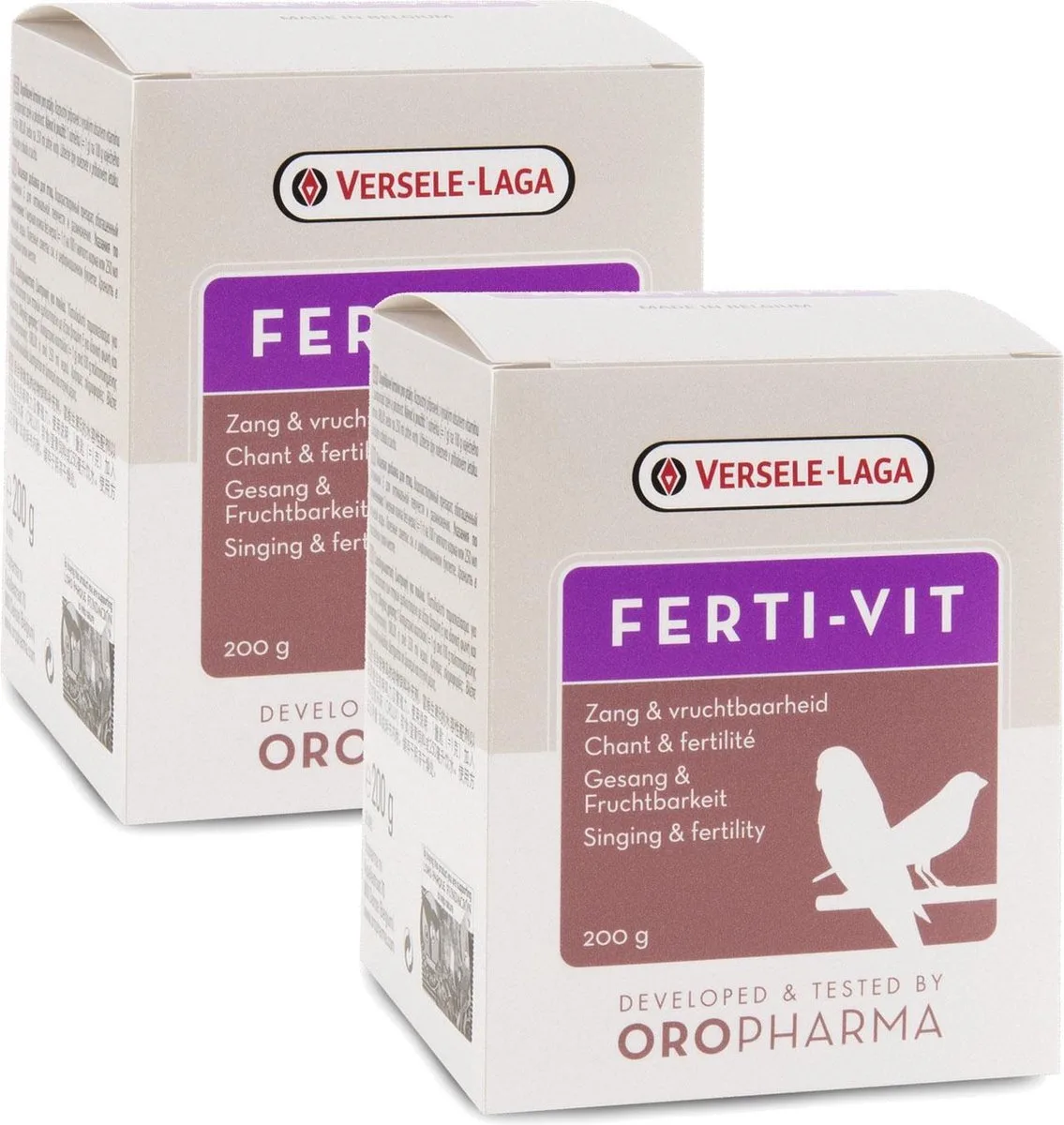 Ferti-Vit Vruchtbaarheid - Vogelsupplement - 2 x 200 g von Versele-Laga – Produktfoto