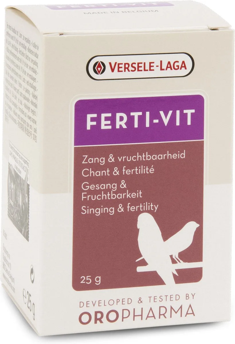 Ferti-Vit Vruchtbaarheid - Vogelsupplement - 25 g von Versele-Laga – Produktfoto