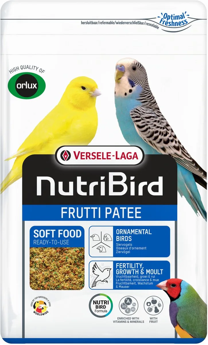 Frutti Patee - Vogelvoer - 10 kg Fruiteters de Versele-Laga – photo produit