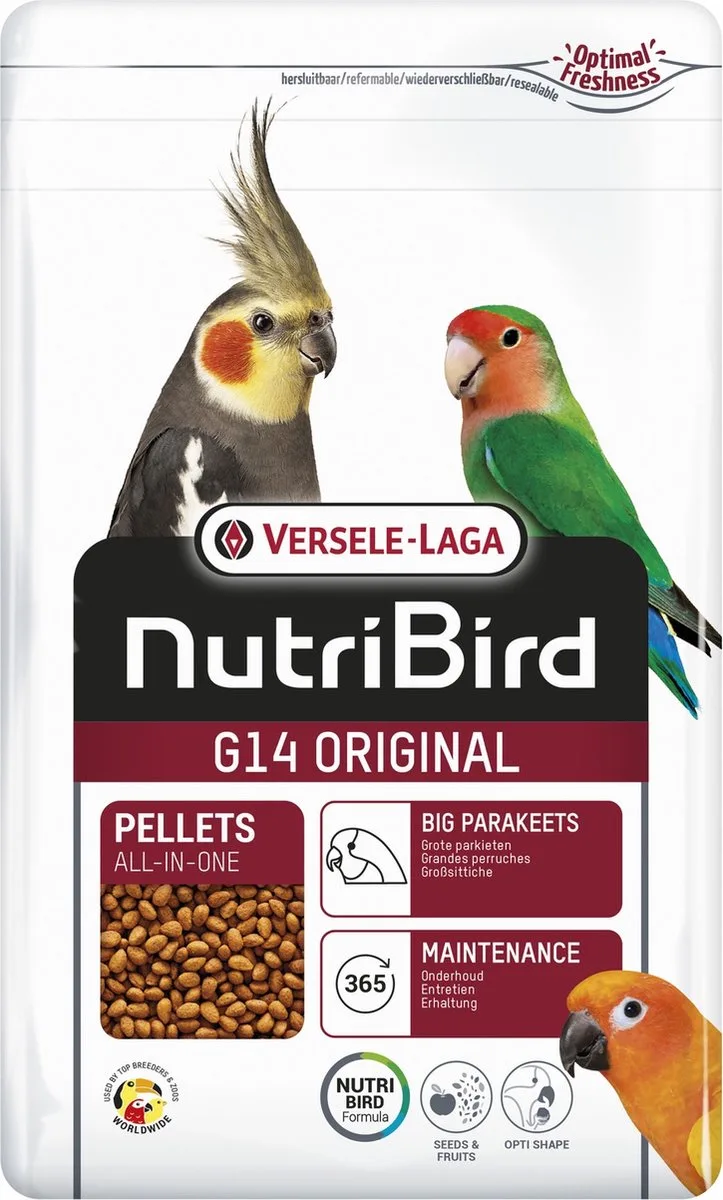 G14 Original Grote Parkiet - Vogelvoer - 1 kg by Versele-Laga – product photo