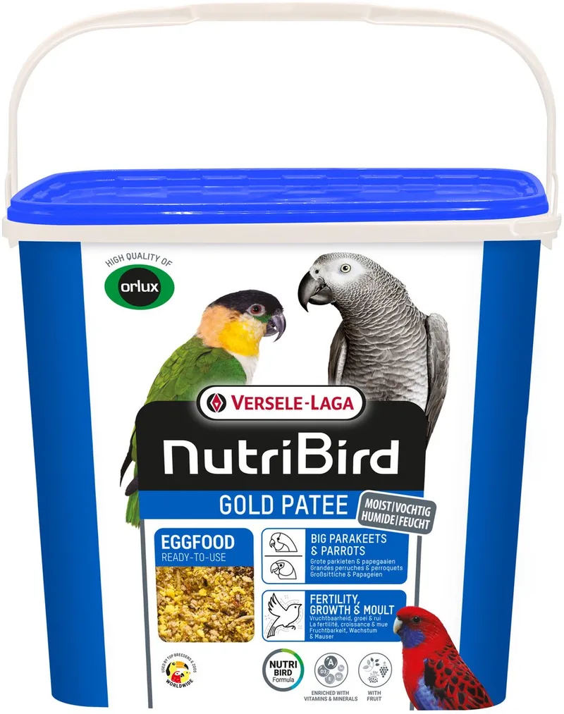 Gold Patee Grote Parkieten En Papegaaien - Vogelvoer - 5 kg de Versele-Laga – photo produit