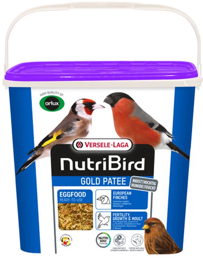 Gold Patee Inlands Vogel - Vogelvoer - 5 kg de Versele-Laga – photo produit