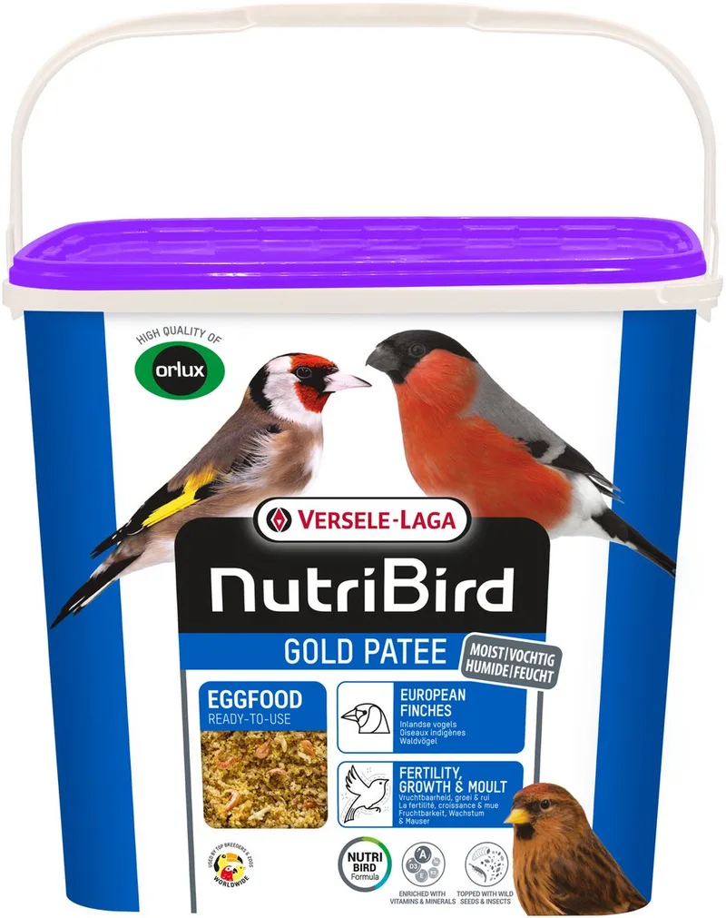Gold Patee Inlandse Vogels - Vogelvoer - 5 kg de Versele-Laga – photo produit