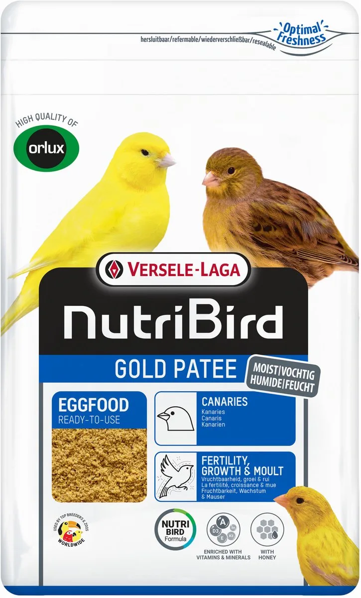 Gold Patee Kanaries - Vogelvoer - 10 kg de Versele-Laga – photo produit