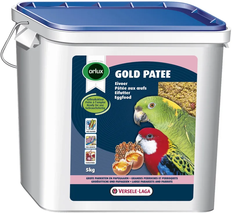 Gold Patee Papegaai - Vogelvoer - 5 kg de Versele-Laga – photo produit