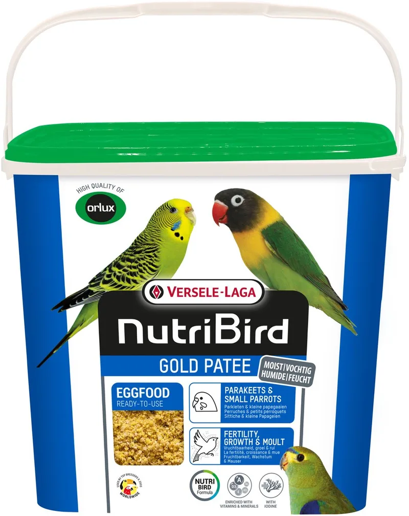 Gold Patee Parkieten En Kleine Papegaaien - Vogelvoer - 5 kg von Versele-Laga – Produktfoto
