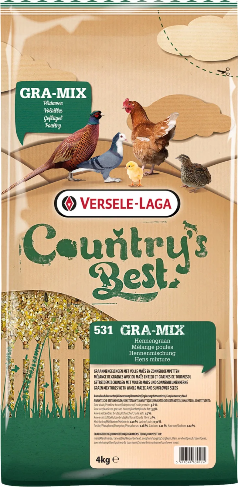 Gra-Mix Hennenmischung - 4 kg de Versele-Laga – photo produit