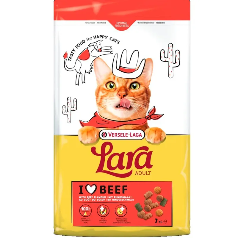 Lara Adult Beef Kattenvoer 7 Kg by Versele-Laga – product photo