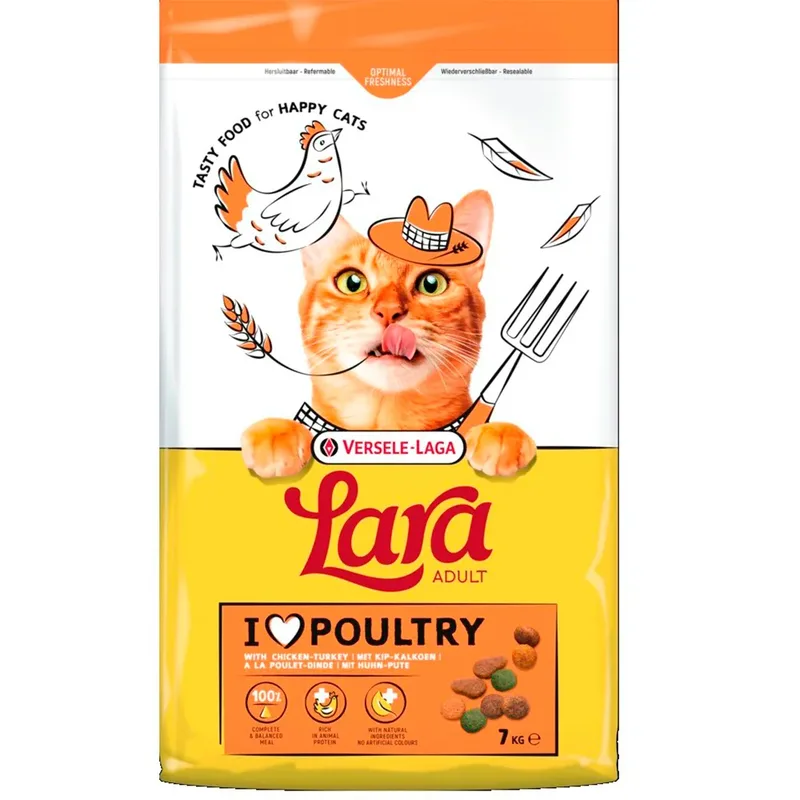 Lara Adult Kalkoen Met Kip Kattenvoer 7kg by Versele-Laga – product photo