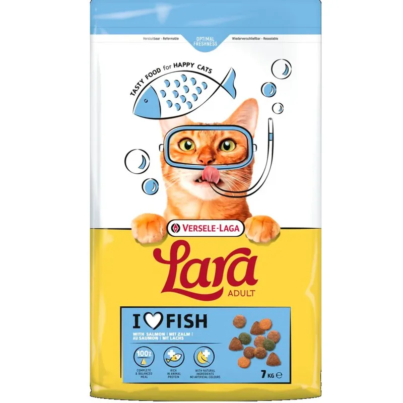 Lara Adult Zalm Kattenvoer 7 Kg de Versele-Laga – photo produit