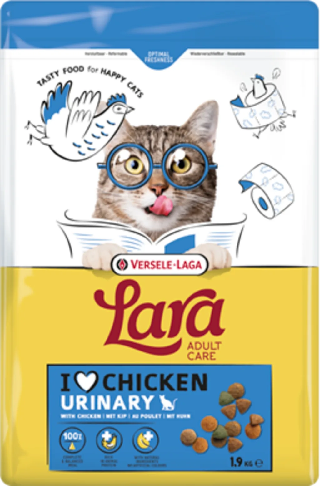 Lara Urinary Care kip, 1,90 kg van Versele-Laga – productfoto