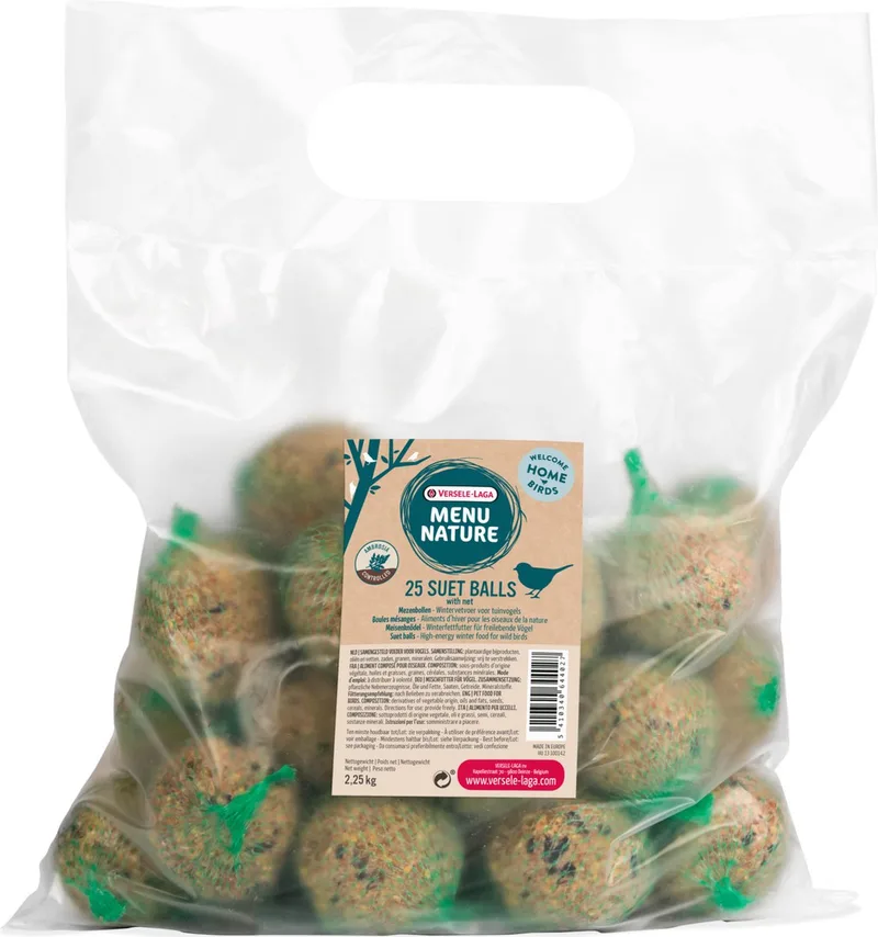 Menu Nature Mezenbollen 25 Stuks - Voer - 2.25 kg de Versele-Laga – photo produit