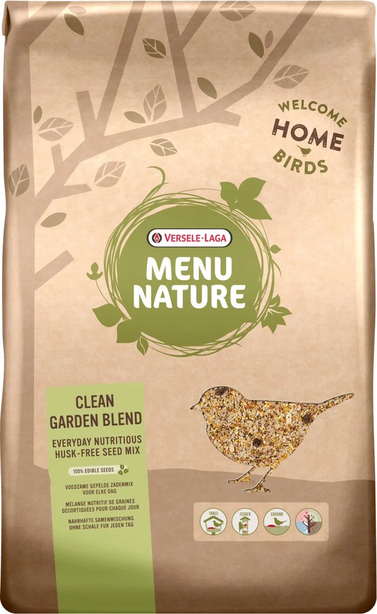 Menu Nature Strooivoer Clean Garden - Buitenvogelvoer - 10 kg by Versele-Laga – product photo