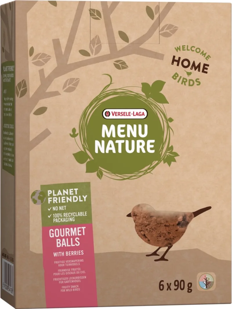Mezenbol Gourmet Bessen Zonder Net - Voer - 540 g 6 stuks de Versele-Laga – photo produit