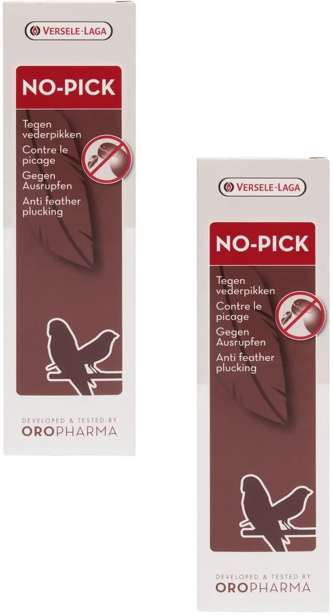 No-Pick Bitterspray - Vogelsupplement - 2 x 100 ml van Versele-Laga – productfoto