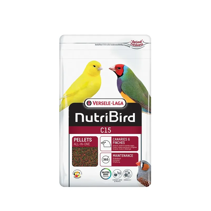 Nutribird C15 Kanarievoer 1kg de Versele-Laga – photo produit