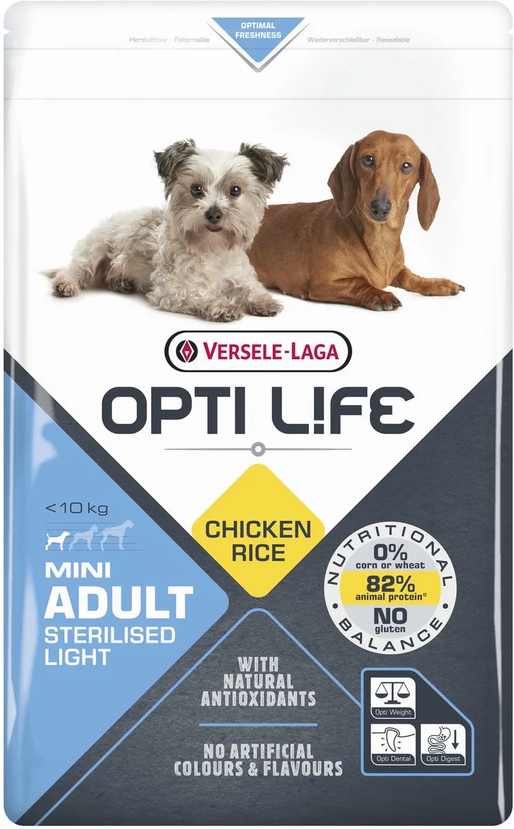 Opti Life Adult Light Mini 2,5 kg by Versele-Laga – product photo