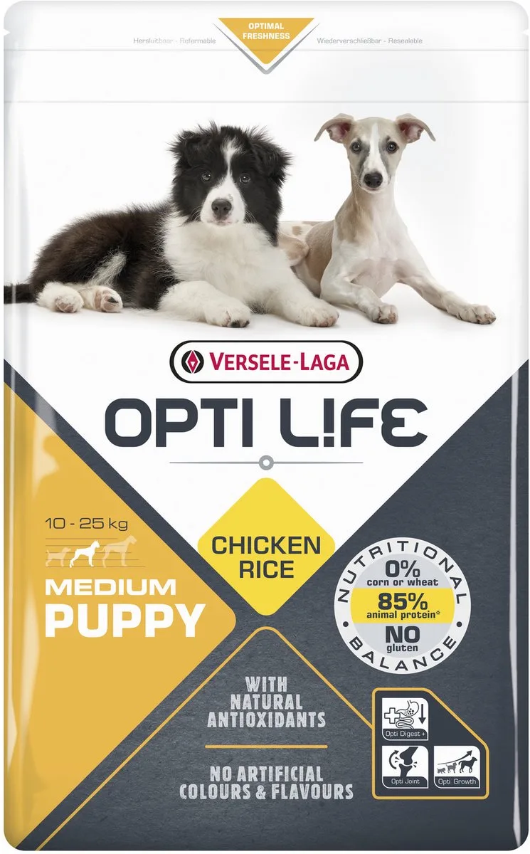 Opti Life Puppy Medium 2,5 kg von Versele-Laga – Produktfoto
