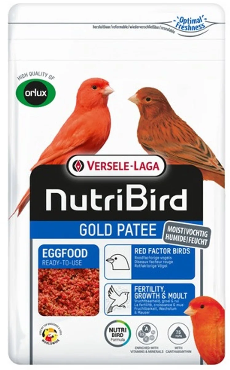Orlux Gold Patee Rood - Vogelvoer - 1 kg by Versele-Laga – product photo
