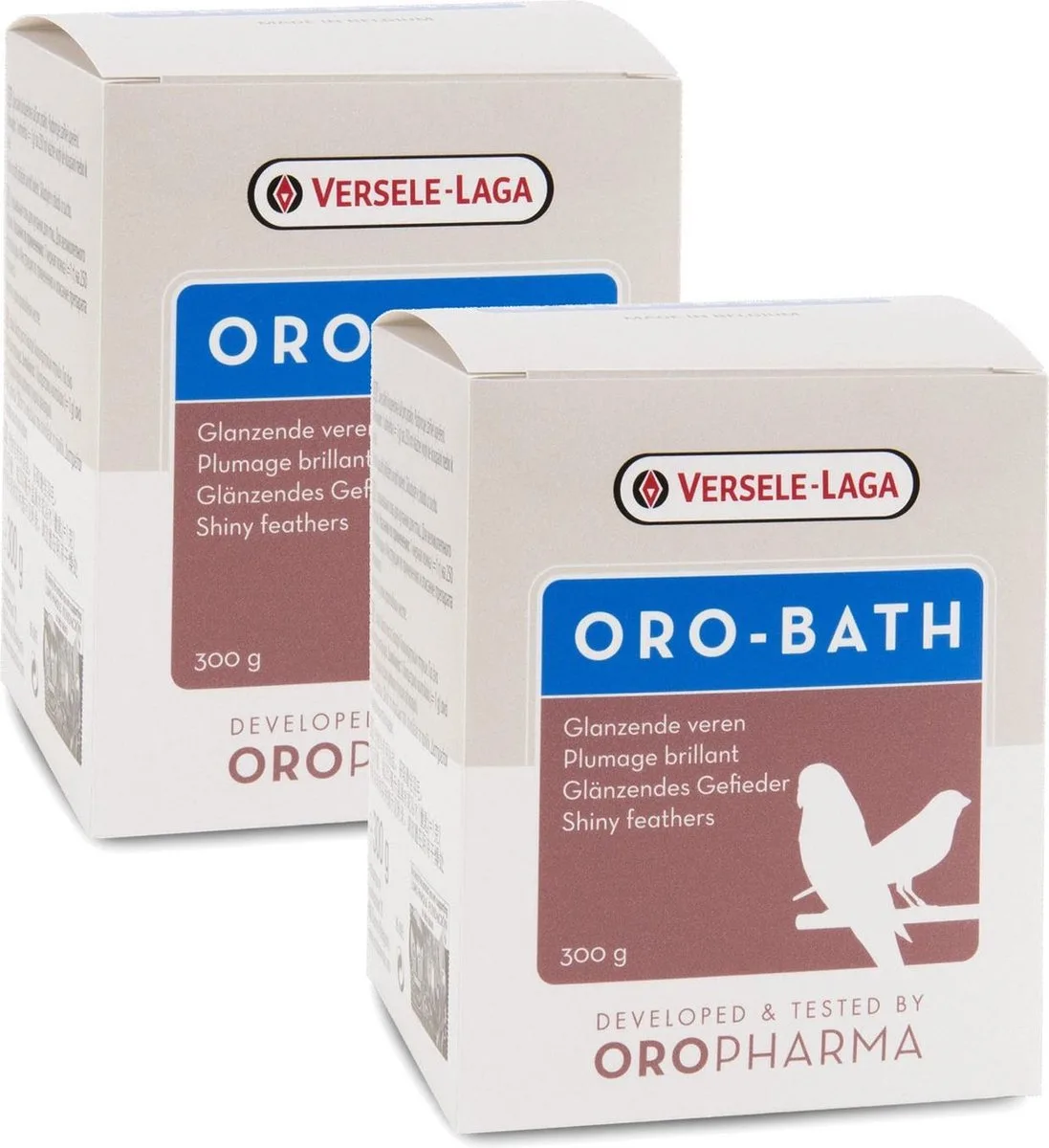 Oro-Bath Badzout - Vogelsupplement - 2 x 300 g van Versele-Laga – productfoto