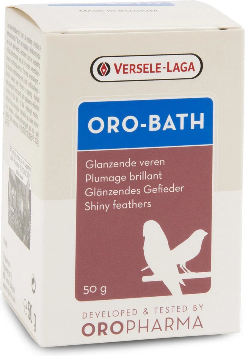 Oro-Bath Badzout - Vogelsupplement - 50 g fra Versele-Laga – produktbillede